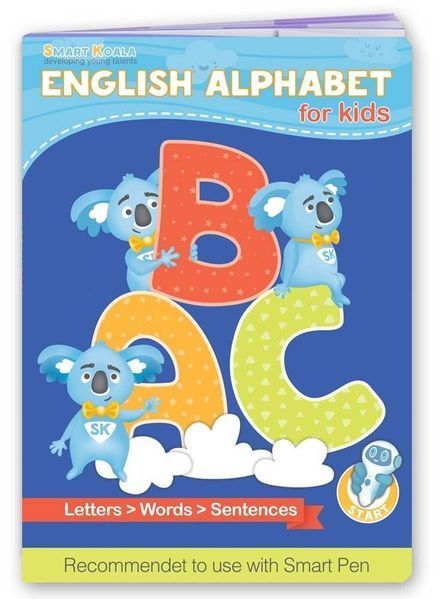 Пазл интерактивный Smart Koala "ABC"+Книга Интерактивная Smart Koala Английский алфавит (SKABC_EA) SKABC_EA фото