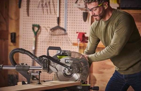 Пила торцювальна Ryobi RMS18254X-0, 18В ONE+ НР (без АКБ и ЗП), (5133005736) 5133005736 фото
