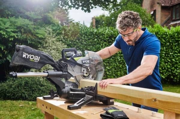 Пила торцювальна Ryobi RMS18254X-0, 18В ONE+ НР (без АКБ и ЗП), (5133005736) 5133005736 фото