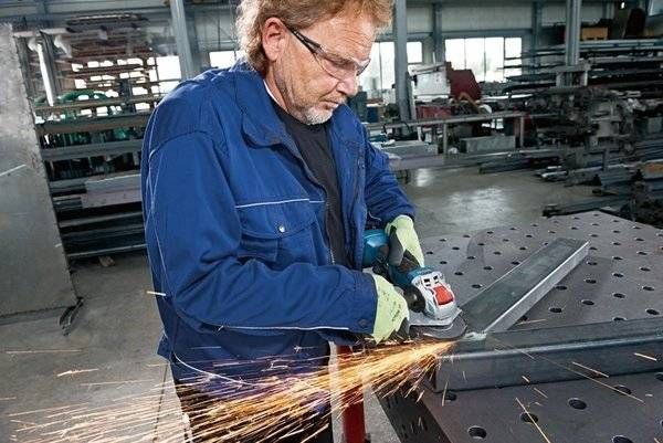 Шліфмашина кутова акумуляторна Bosch 18V-10, (без АКБ та ЗУ), (0.601.7B0.100) 0.601.7B0.100 фото