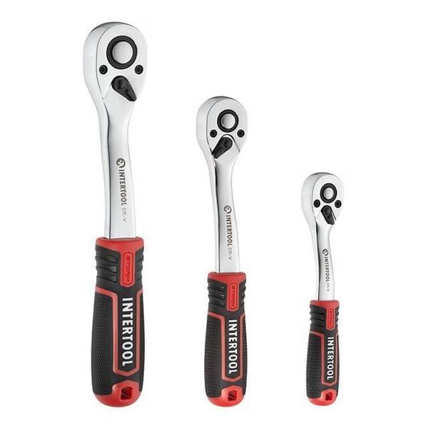 Набор инструментов 1/2" & 3/8" & 1/4", 219ед., Cr-V STORM INTERTOOL ET-8219 ET-8219 фото