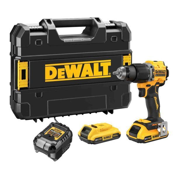 Дриль-шуруповерт акумуляторний безщітковий ударний DeWALT DCD799D2T DCD799D2T фото