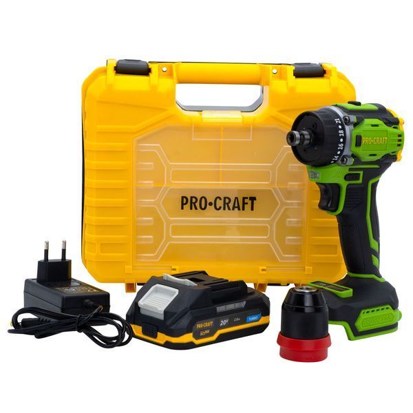 Шуруповерт Procraft PA18Pro DFR (с 1 АКБ 2Ач) PC-001817 фото