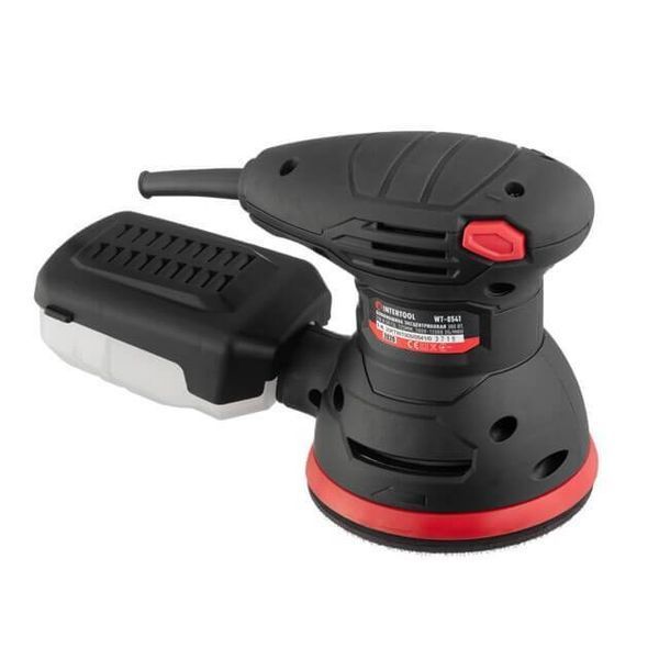 Шліфмашина ексцентрикова 125 мм , 300 Вт, 5000-12000 об/хв INTERTOOL WT-0541 WT-0541 фото