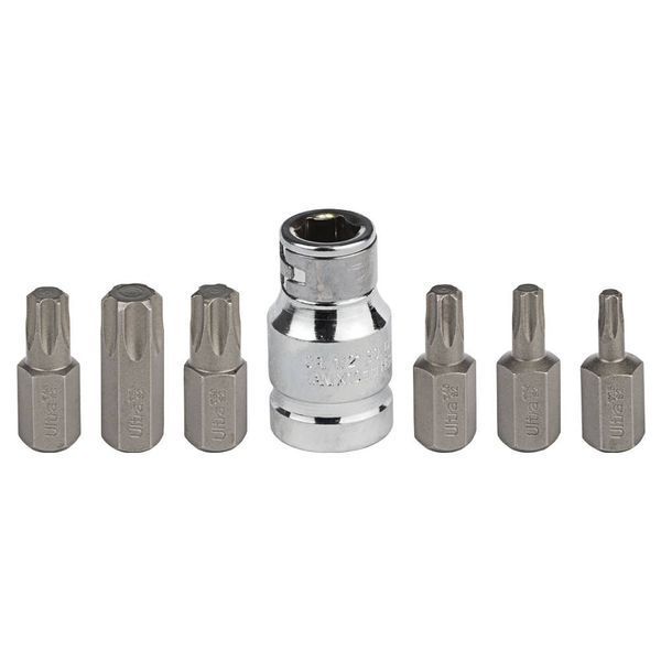 Набор бит TORX 10мм 7шт S2 (слой кейс) ULTRA (4016902) SG-4016902 фото