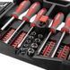 набор отверток с комплектом насадок и головок 63 ед. INTERTOOL VT-3363 VT-3363 фото 3