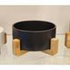 Салатник LED TRACE BLACK на бамбук.підст. /15.5 см (B010799) B010799 фото 1