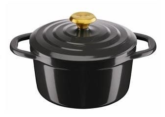 Каструля Tefal Air, з кришкою, 3.1л, алюміній, чорний E2554404 фото