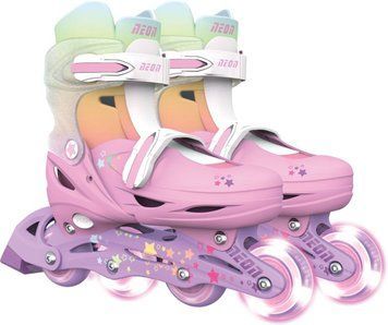 Роликовые коньки Neon Combo, размер 34-37, радуга (NC49R4) NC49R4 фото