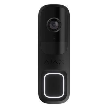 Відеодзвінок дверний Ajax Doorbell Black (66391.125.BL1) 000053535 фото