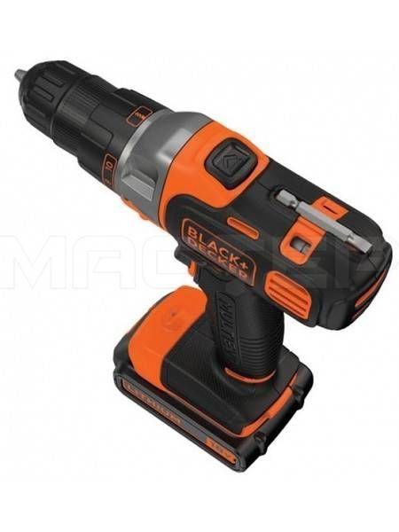 Багатофункціональний інструмент Black&Decker MT218KB 18V, 20.9Нм, Li-ion, 2 ак. MT218KB фото