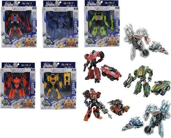 Игрушка DIY TOYS Робот-трансформер в ассортименте CJ-2287465 фото
