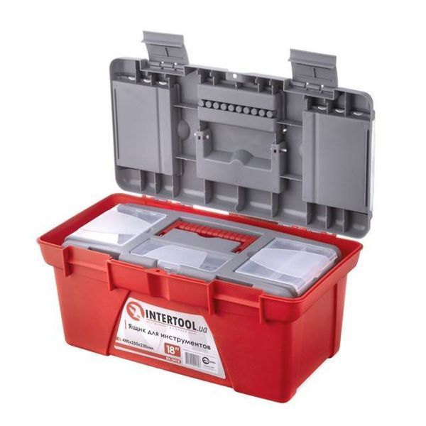 комплект ящиков для инструмента, 3 ед. INTERTOOL BX-0403 BX-0403 фото