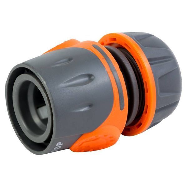 Коннектор 1/2" быстросъемный для шланга 1/2" аквастоп (ABS+TPR) FLORA (5015494) SG-5015494 фото