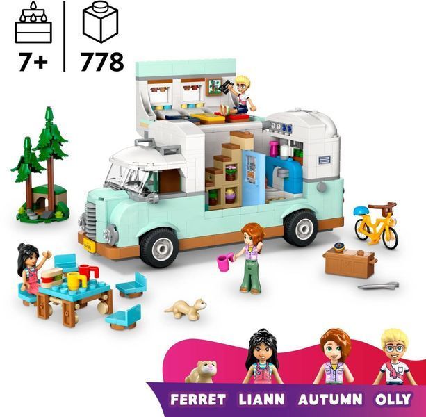 LEGO 42663 Friends Приключения на фургоне дружбы 42663 фото