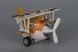 Літак металевий інерційний Same Toy Aircraft коричневий зі світлом і музикою (SY8015Ut-3) SY8015Ut-3 фото 2