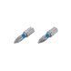 Комплект отверточних насадок PZ1 1/4 "* 25мм, S2, уп. 2 од., STORM INTERTOOL VT-0220 VT-0220 фото 1