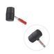 Киянка гумова 340г. чорна гума,металева ручка INTERTOOL HT-0229 HT-0229 фото 4