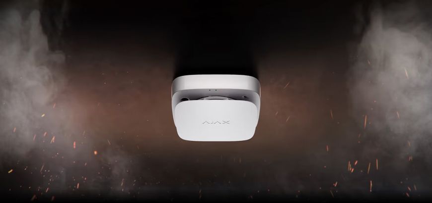 Датчик диму, температури та чадного газу Ajax, FireProtect 2 SB (000029701) 000029701 фото