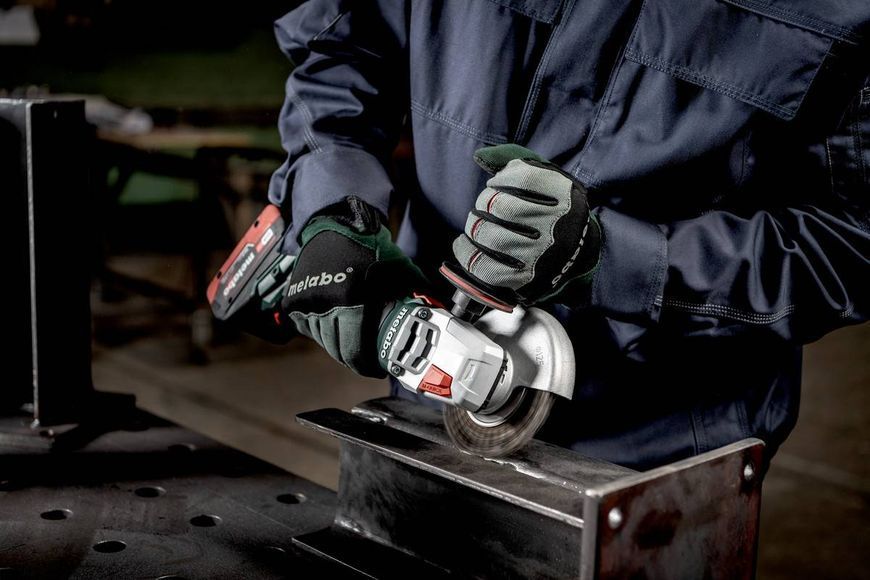 Аккумуляторная бесщеточная угловая шлифмашина Metabo WVB 18 LT BL 11-125 Quick 18V (613057850) 613057850 фото