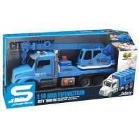 Іграшка CARS S Будівельний кран блакитний 1:14 (CJ-4436958) CJ-4436958 фото