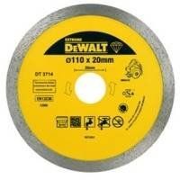 Акс.инстр DeWALT Круг алмазный по керамике 110х1.6х20.0мм. DT3714 фото