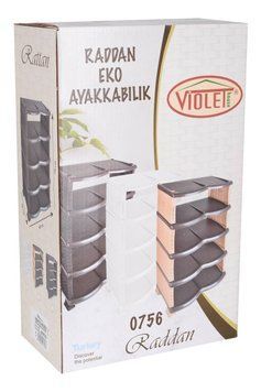 Етажерка д/взуття VIOLET HOUSE 0756 Роттанг Эко BROWN 48*30*79 см (0756 Рот Эко BROWN 48*30*79 см) 0756 Рот Эко BROWN 48*30*79 см фото