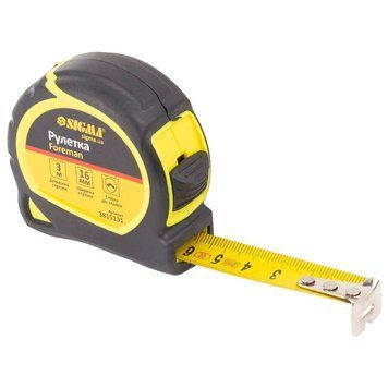 Рулетка Foreman 3м&times;16мм (без шнурка для удержания) SIGMA (3815131) SG-3815131 фото
