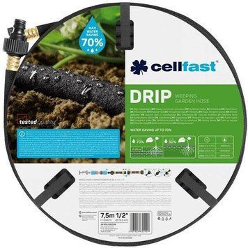 Шланг для краплинного поливу Cellfast DRIP 1/2'', 15м (19-002) 19-002 фото