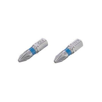 Комплект отверточних насадок PZ2 1/4 "* 25мм, S2, уп. 2 од., STORM INTERTOOL VT-0221 VT-0221 фото