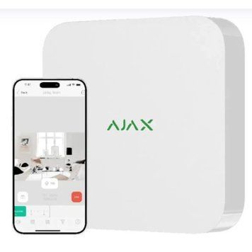 Видеорегистратор Ajax NVR (8ch) white 47731.122.WH фото