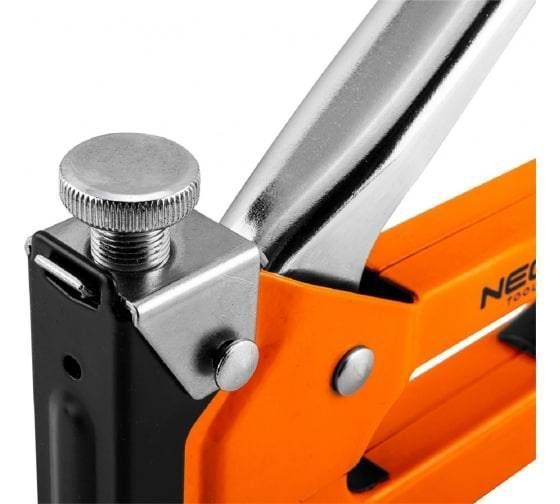 Степлер Neo Tools Степлер меблевий 4-14 мм, сталь, скоби J (16-032) 16-032 фото
