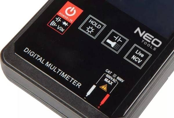 Мультиметр цифровой Neo Tools, 0-600В (94-004) 94-004 фото