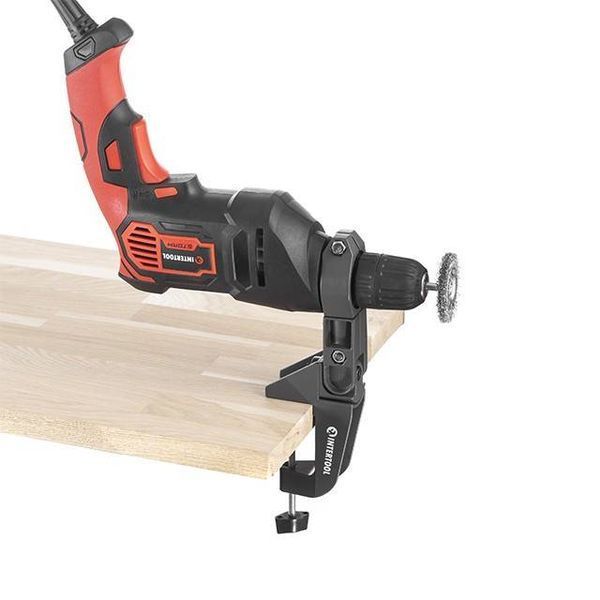 Держатель для дрели, настольный INTERTOOL HT-0090 HT-0090 фото