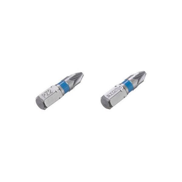 Комплект отверточних насадок PZ2 1/4 "* 25мм, S2, уп. 2 од., STORM INTERTOOL VT-0221 VT-0221 фото