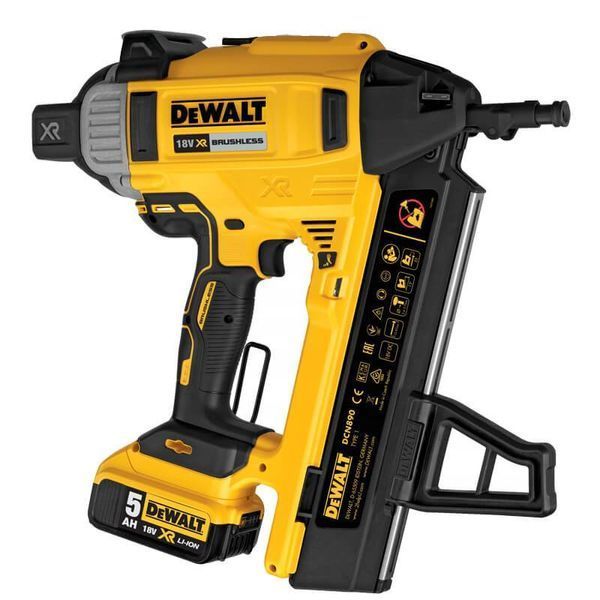 Разное DeWALT DCN890P2 Аккумуляторный гвоздозабиватель, 18В, 5 Ач DCN890P2 фото