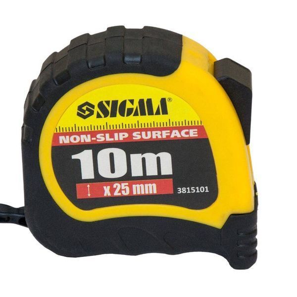 Рулетка Shiftlock 10м&times;25мм SIGMA (3815101) SG-3815101 фото