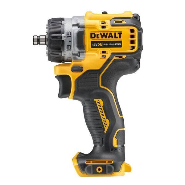 Дрель-шуруповерт аккумуляторная бесщеточная со сменными насадками DeWALT DCD703NT DCD703NT фото