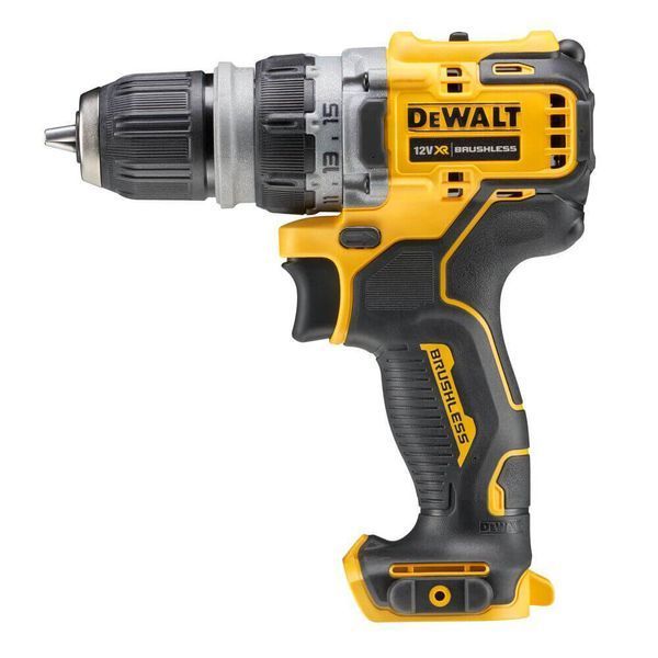 Дрель-шуруповерт аккумуляторная бесщеточная со сменными насадками DeWALT DCD703NT DCD703NT фото