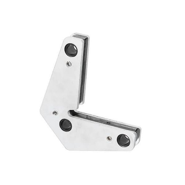Угольник магнитный для сварки, 15&deg;, 60&deg;, 90&deg;, 120&deg;, 11 кг, 75&times;85 мм INTERTOOL MW-0007 MW-0007 фото