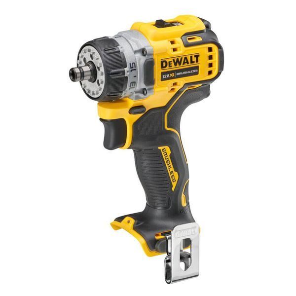 Дрель-шуруповерт аккумуляторная бесщеточная со сменными насадками DeWALT DCD703NT DCD703NT фото