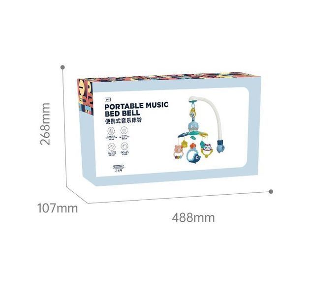 Мобиль музыкальный Beiens (MBL 03110pink) 7055 фото