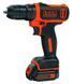 Шуруповерт BLACK&DECKER Дриль/гвинтоверт BDCDD12, 10.8V, 26Нм, Li-Ion BDCDD12 фото 1