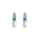 Комплект отверточних насадок PZ2 1/4 "* 25мм, S2, уп. 2 од., STORM INTERTOOL VT-0221 VT-0221 фото 3