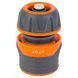 Конектор 1/2" швидкознімний для шланга 1/2" аквастоп з замком (ABS+TPR) FLORA (5015434) SG-5015434 фото 1