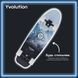 Скейтборд YVolution Dynamo Cruiser LED 76см, синій (YS52B2) YS52B2 фото 7