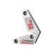 Угольник магнитный для сварки, 15&deg;, 60&deg;, 90&deg;, 120&deg;, 11 кг, 75&times;85 мм INTERTOOL MW-0007 MW-0007 фото 1