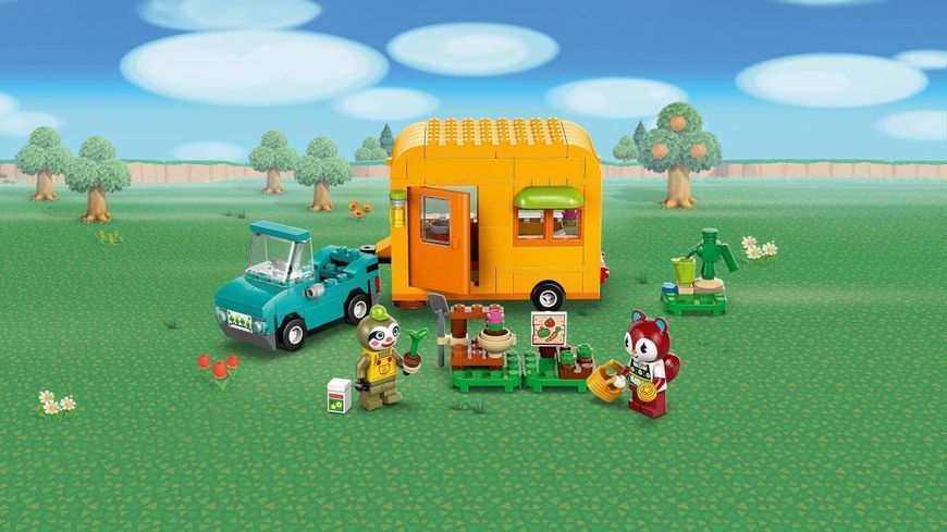 Конструктор LEGO Animal Crossing Лейф и его караван и садовый магазин 263 детали (77054) 77054 фото