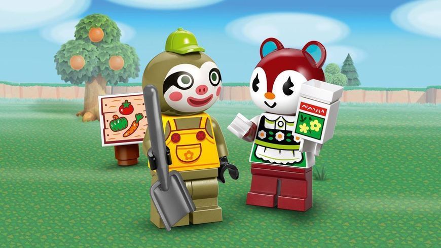 Конструктор LEGO Animal Crossing Лейф и его караван и садовый магазин 263 детали (77054) 77054 фото