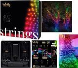 Smart LED Гирлянда Twinkly Strings RGB 400, Gen II, IP44, длина 32м, черный кабель TWS400STP-BEU фото
